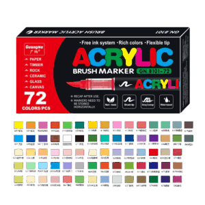 ACRYLIC BRUSH MARKER 72