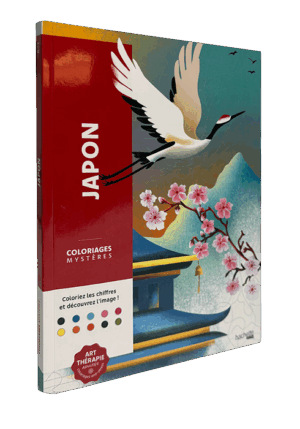 דפי צביעה מסתורית - יפן