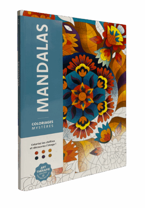 דפי צביעה מסתורית- מנדלות