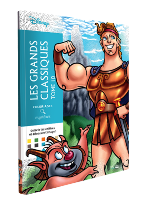 צביעה מסתורית- הקלאסיקות של דיסני כרך 10