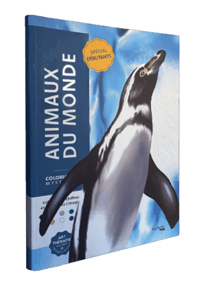 צביעה מסתורית - חיות העולם