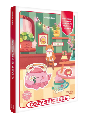 cozy Stickers – יותר מ־700 מדבקות מאת EllievsBear!