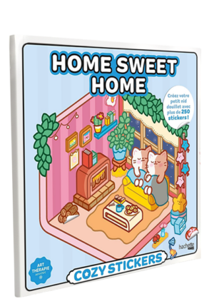 COZY STICKERS - HOME SWEET HOME קוזי מדבקות